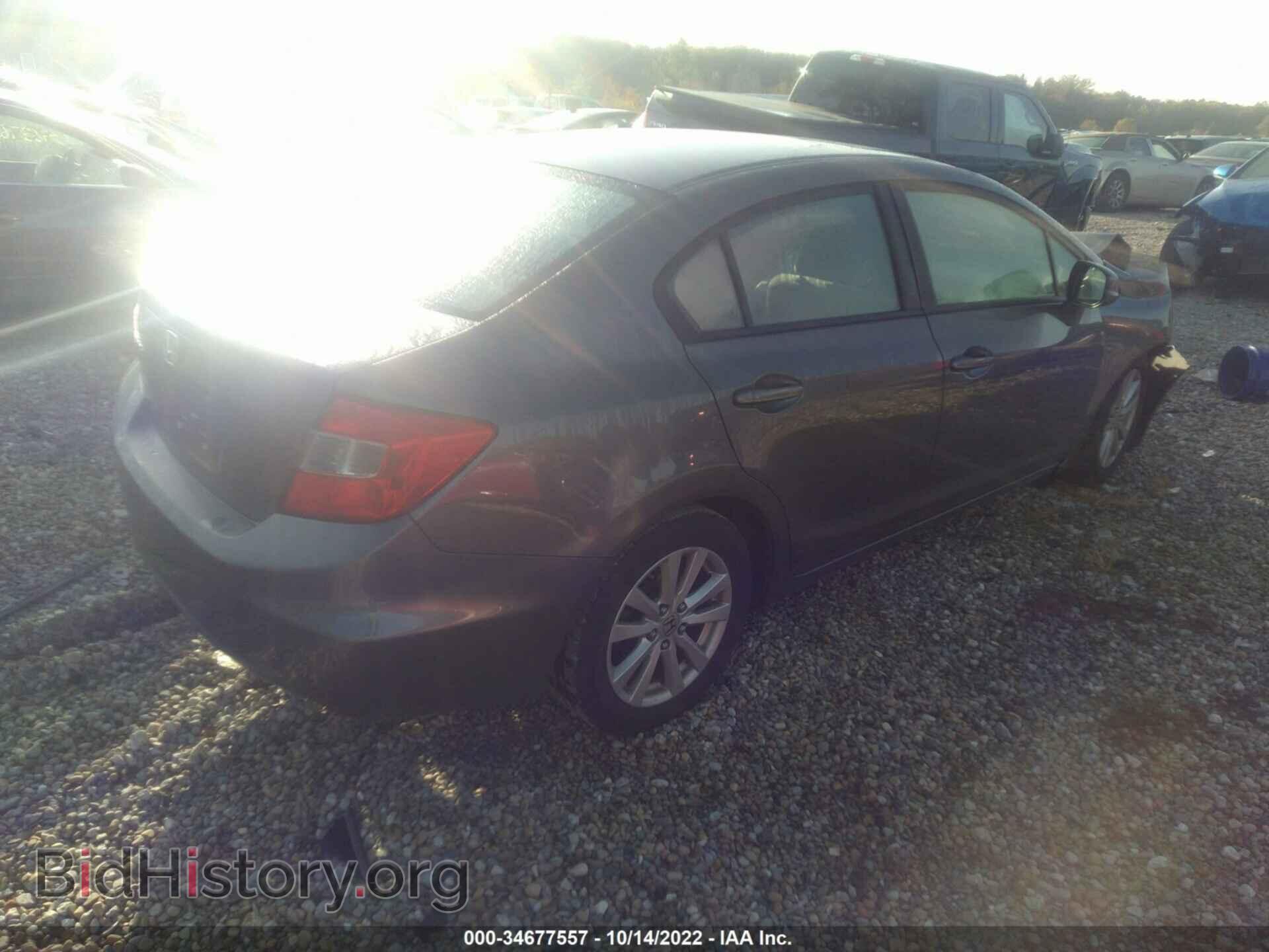 2012 HONDA CIVIC SDN - VIN: 19XFB2F81CE033601 - Фото 4