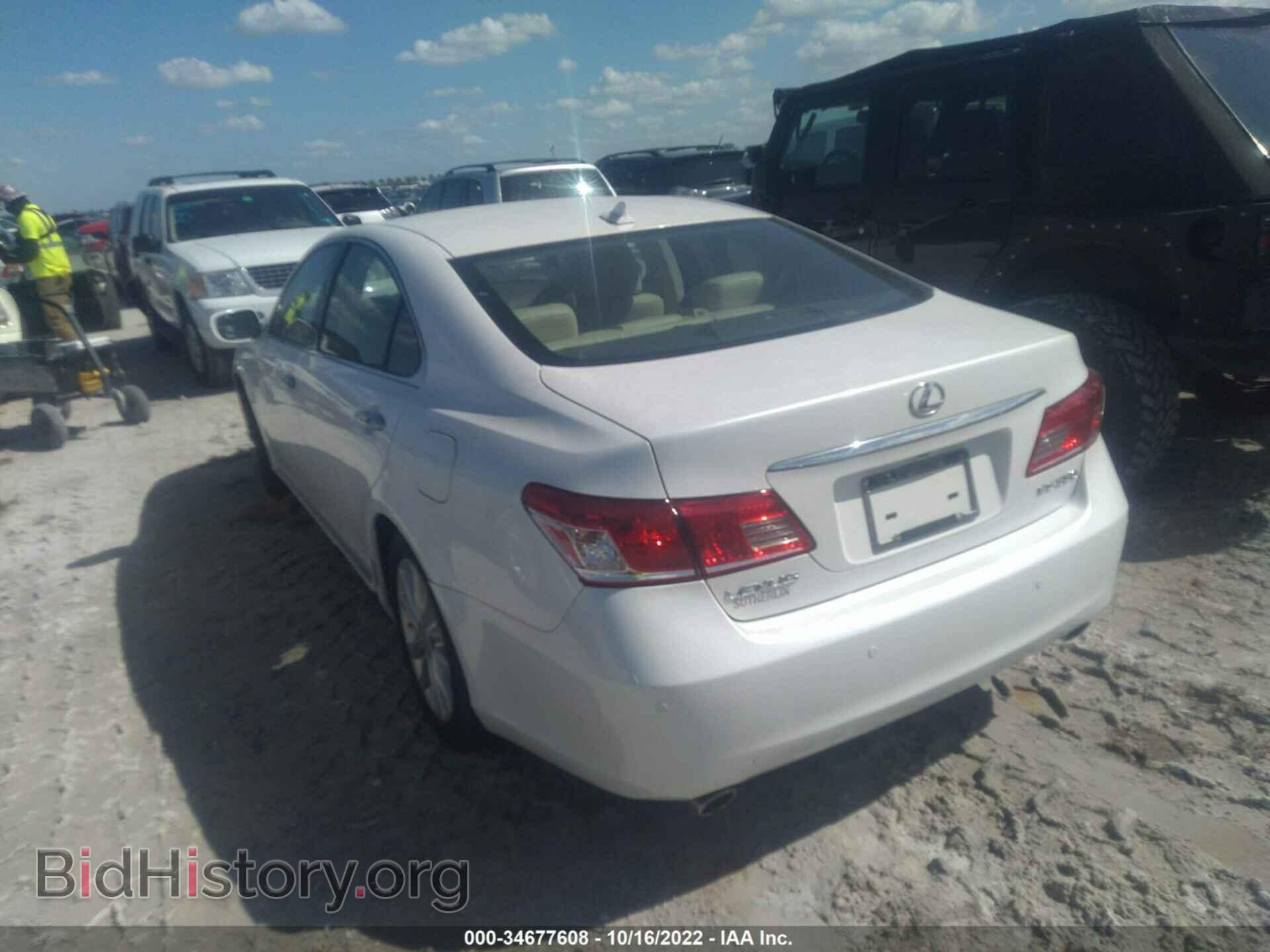 2010 LEXUS ES 350 - VIN: JTHBK1EG8A2396617 - Фото 3