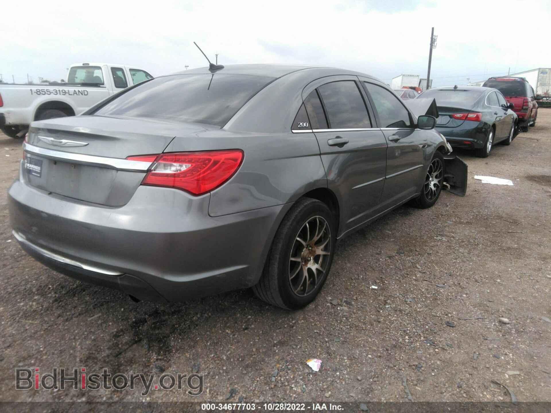 2012 CHRYSLER 200 - VIN: 1C3CCBAB4CN200052 - Фото 4