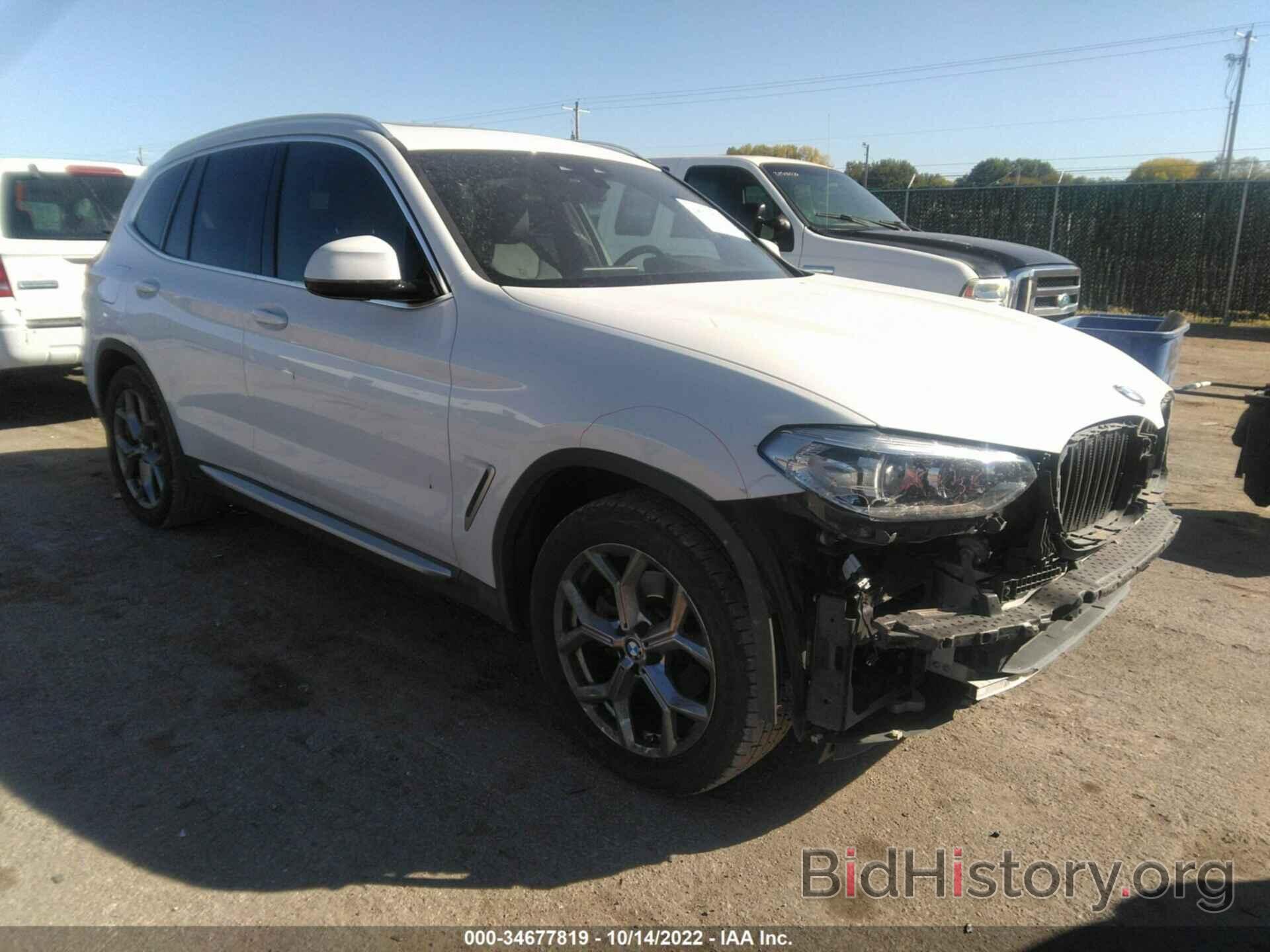 Фотография 5UXTY3C0XM9F13052 - BMW X3 2021