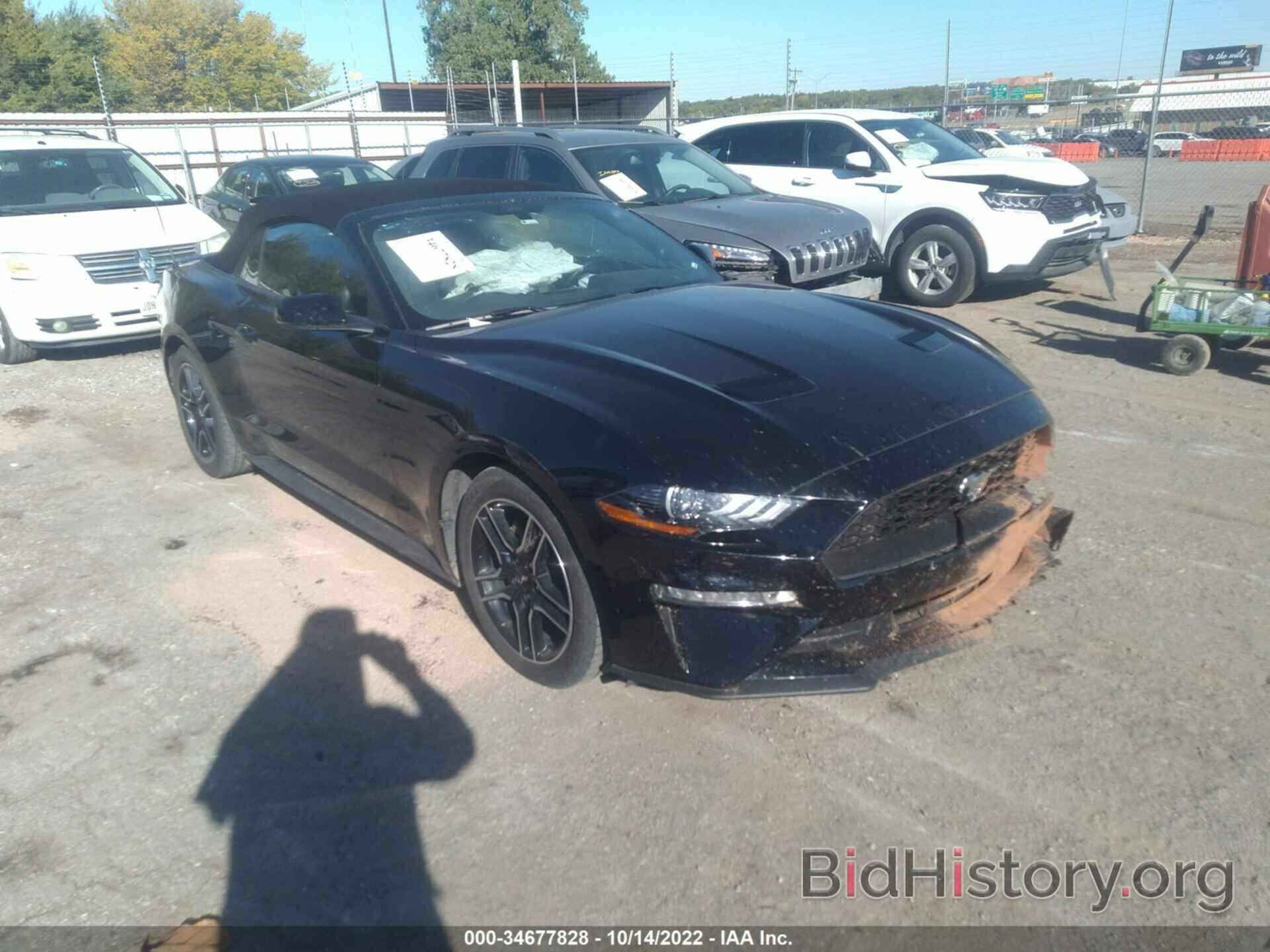 Photo 1FATP8UH7L5180002 - FORD MUSTANG 2020