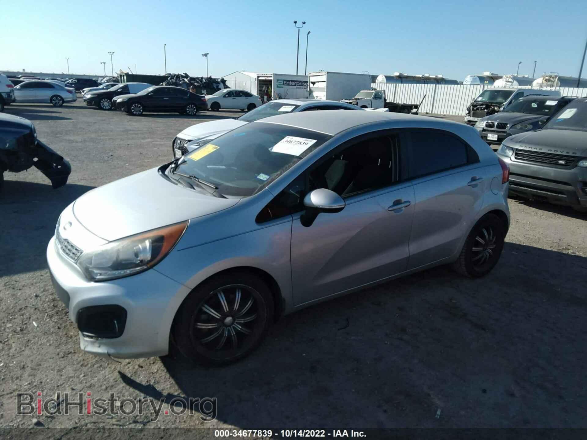 2013 KIA RIO - VIN: KNADN5A35D6235941 - Фото 2