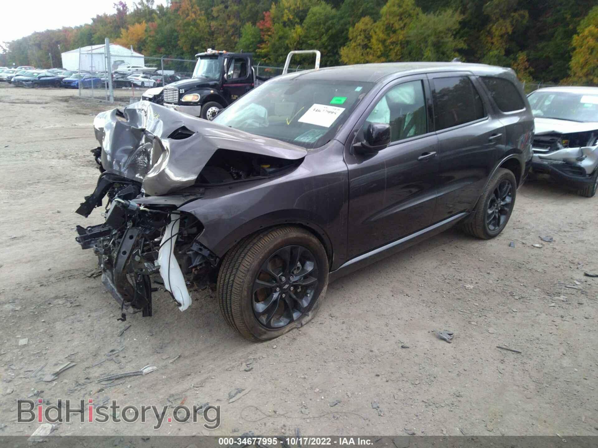 2021 DODGE DURANGO - VIN: 1C4RDJDG8MC644360 - Фото 2