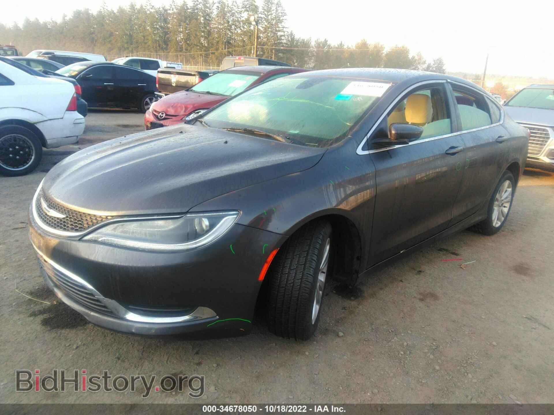 2015 CHRYSLER 200 - VIN: 1C3CCCAB4FN657163 - Фото 2