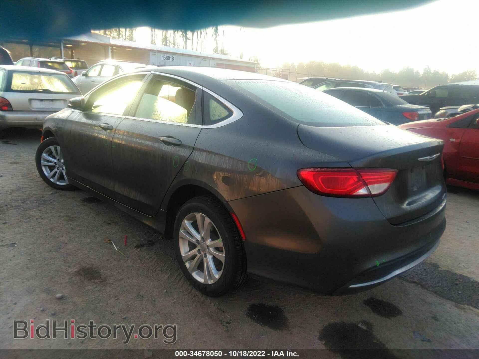 2015 CHRYSLER 200 - VIN: 1C3CCCAB4FN657163 - Фото 3