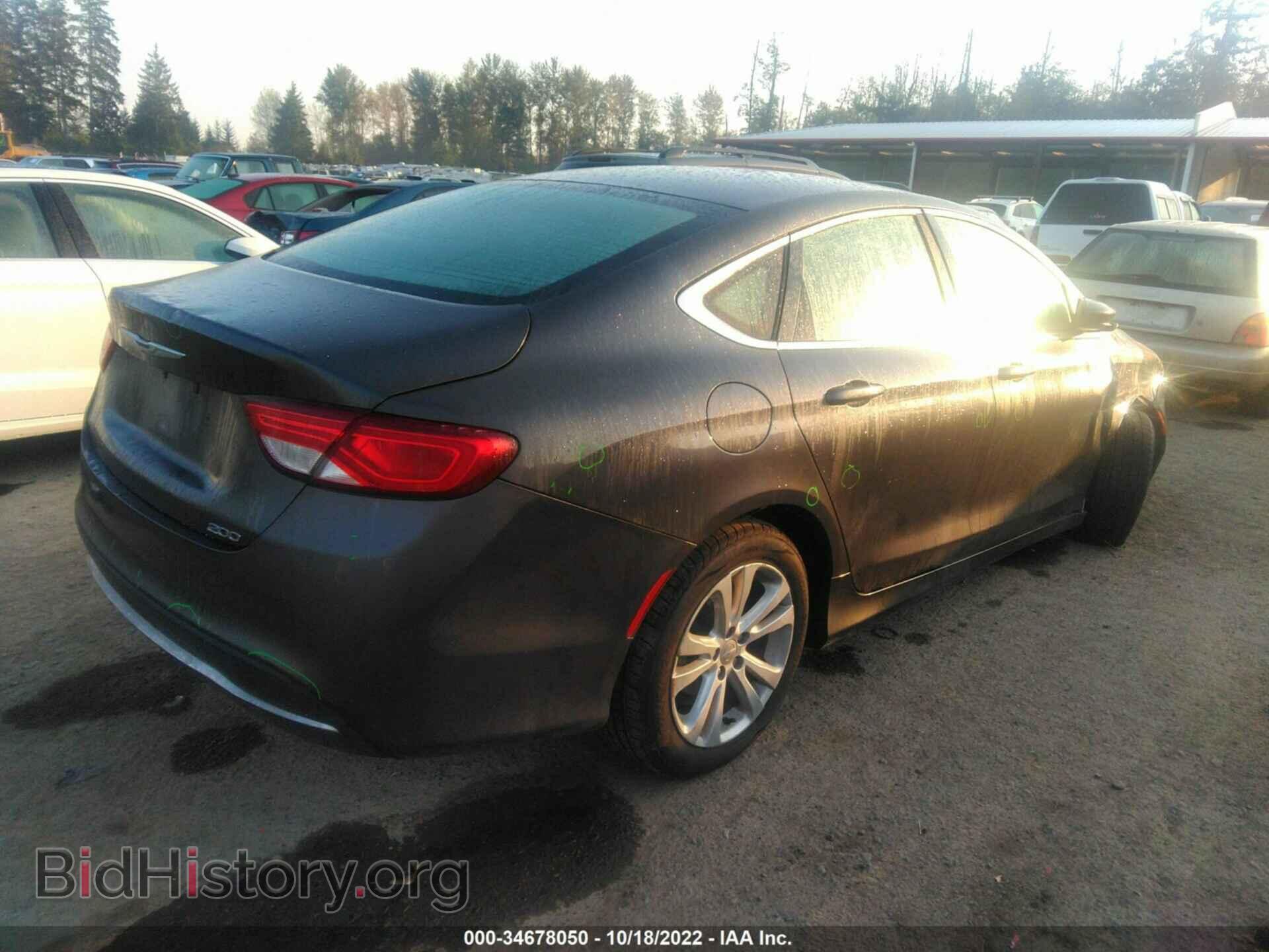 2015 CHRYSLER 200 - VIN: 1C3CCCAB4FN657163 - Фото 4