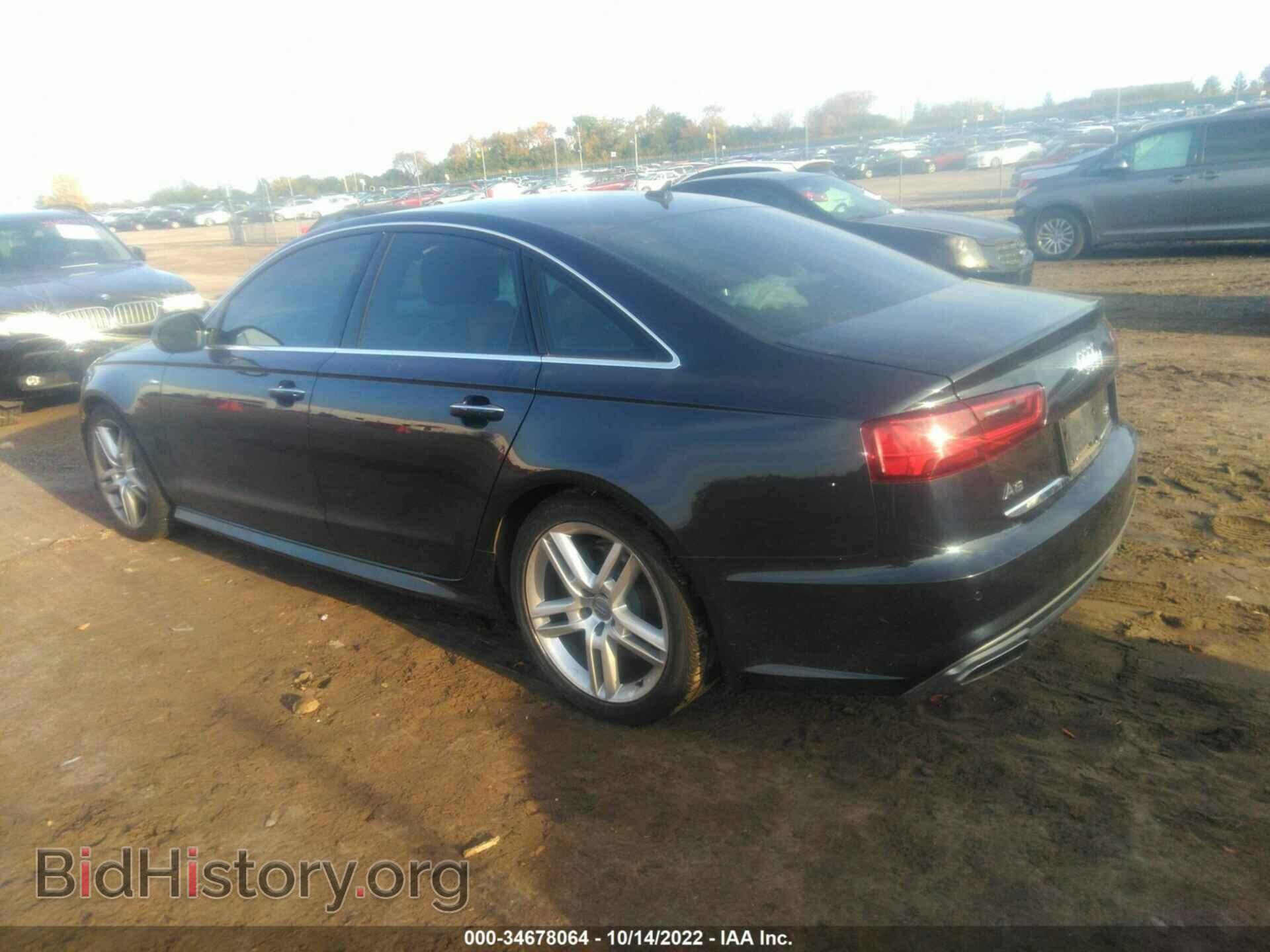 2016 AUDI A6 - VIN: WAUGFAFC7GN103950 - Фото 3
