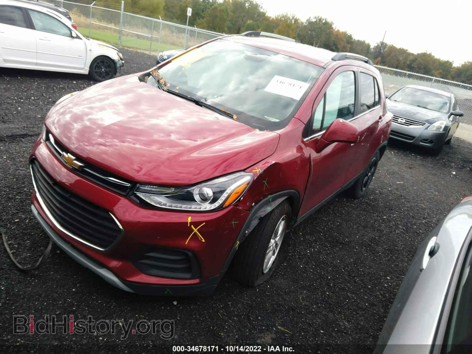 2019 CHEVROLET TRAX - VIN: 3GNCJLSB0KL277979 - Фото 2