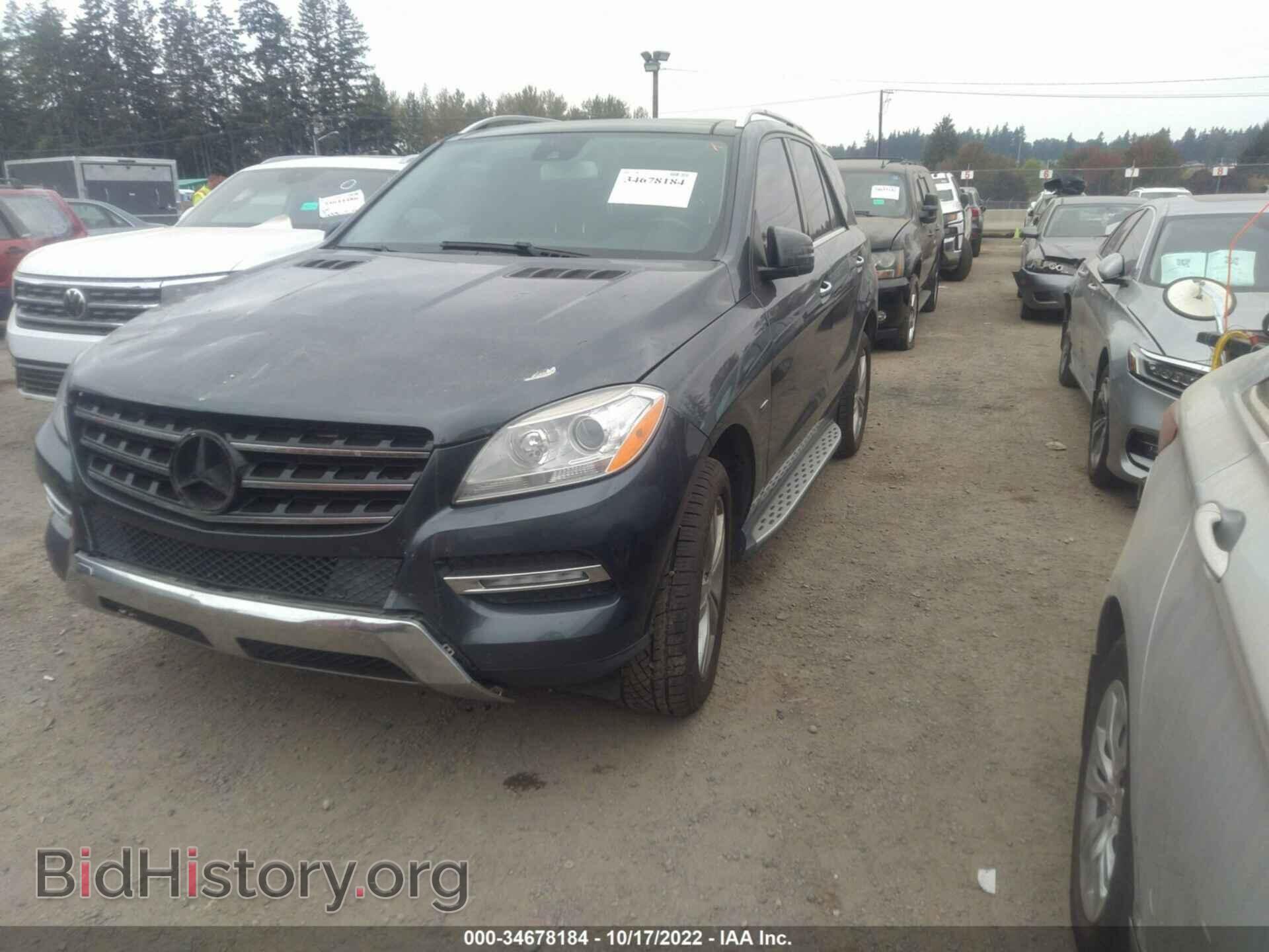 2012 MERCEDES-BENZ M-CLASS - VIN: 4JGDA2EB2CA019115 - Фото 2