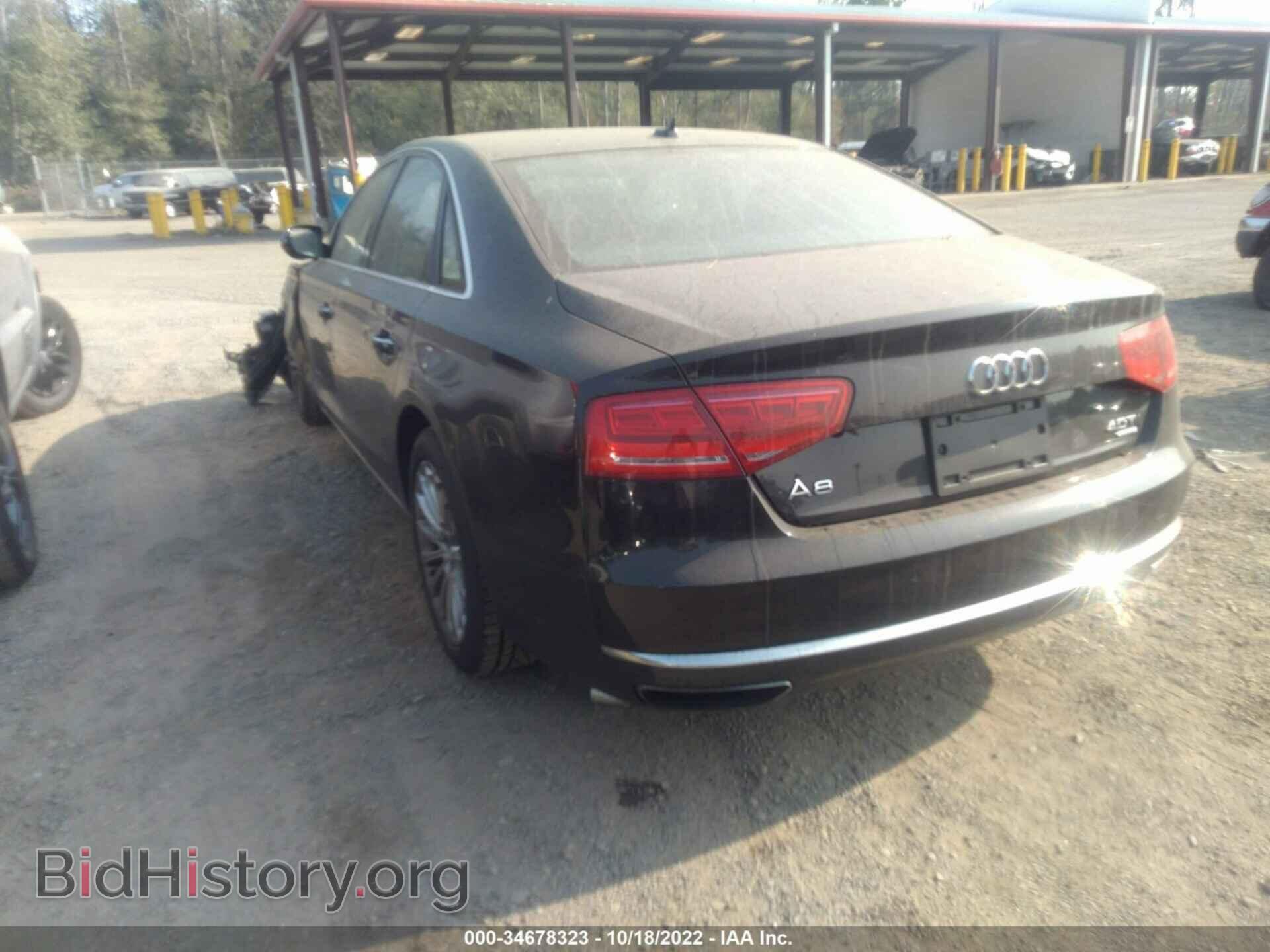 2014 AUDI A8 - VIN: WAUA2AFD8EN007056 - Фото 3