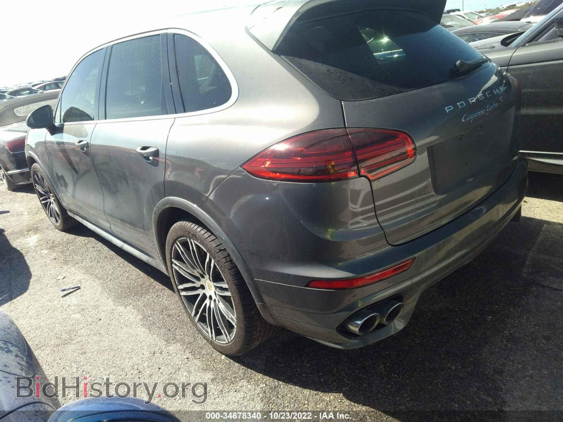 2016 PORSCHE CAYENNE - VIN: WP1AC2A28GLA86625 - Фото 3