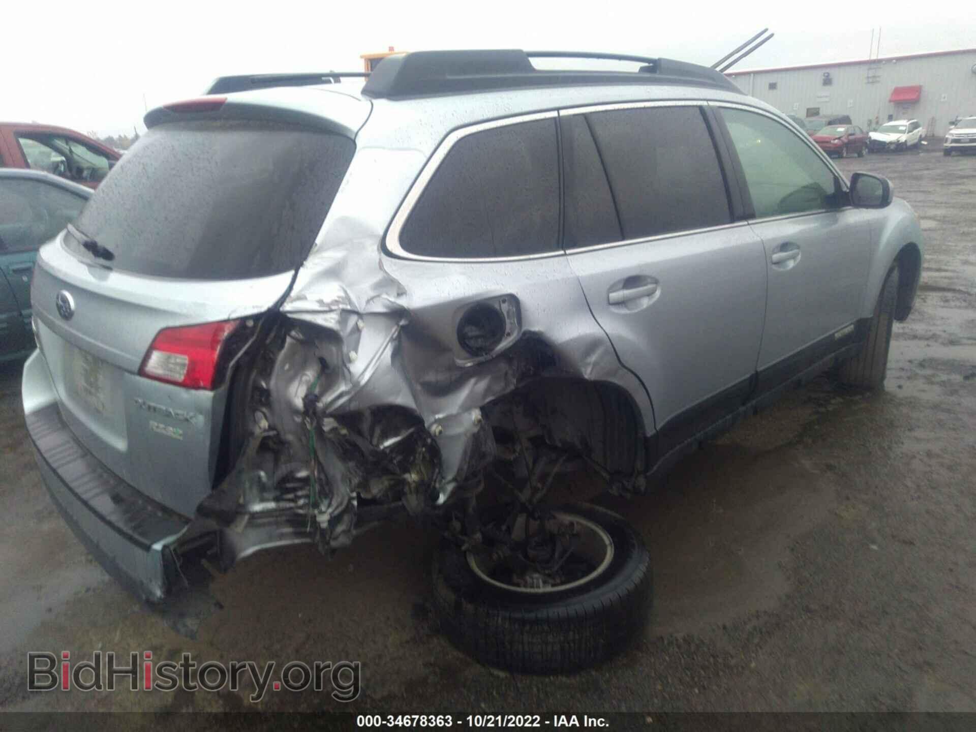 2012 SUBARU OUTBACK - VIN: 4S4BRBCC5C3299922 - Photo 4