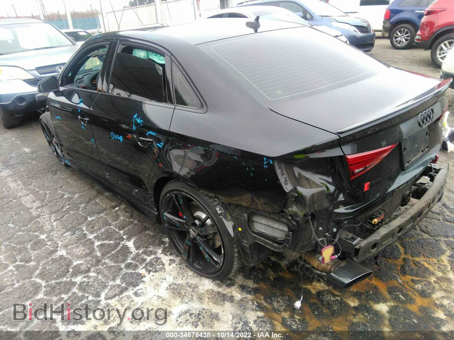 2020 AUDI RS 3 - VIN: WUABWGFF7LA903193 - Фото 3
