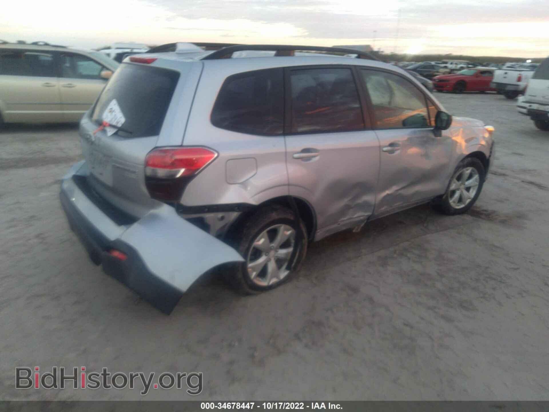 2016 SUBARU FORESTER - VIN: JF2SJABC8GH431430 - Фото 4