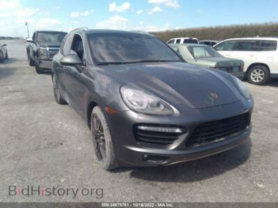 2013 Porsche CAYENNE Turbo, gray — VIN WP1AC2A29DLA91649, IAAI