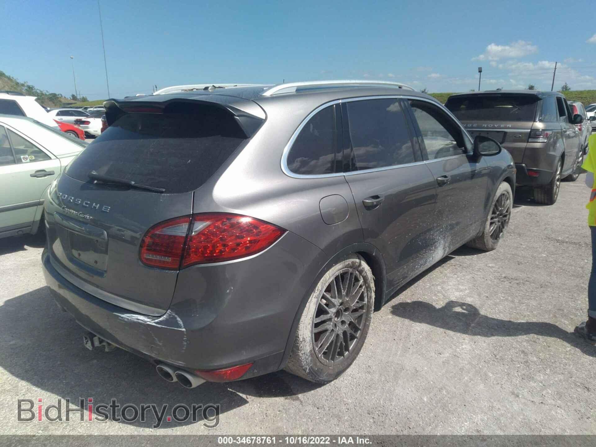 2013 PORSCHE CAYENNE - VIN: WP1AC2A29DLA91649 - Фото 4