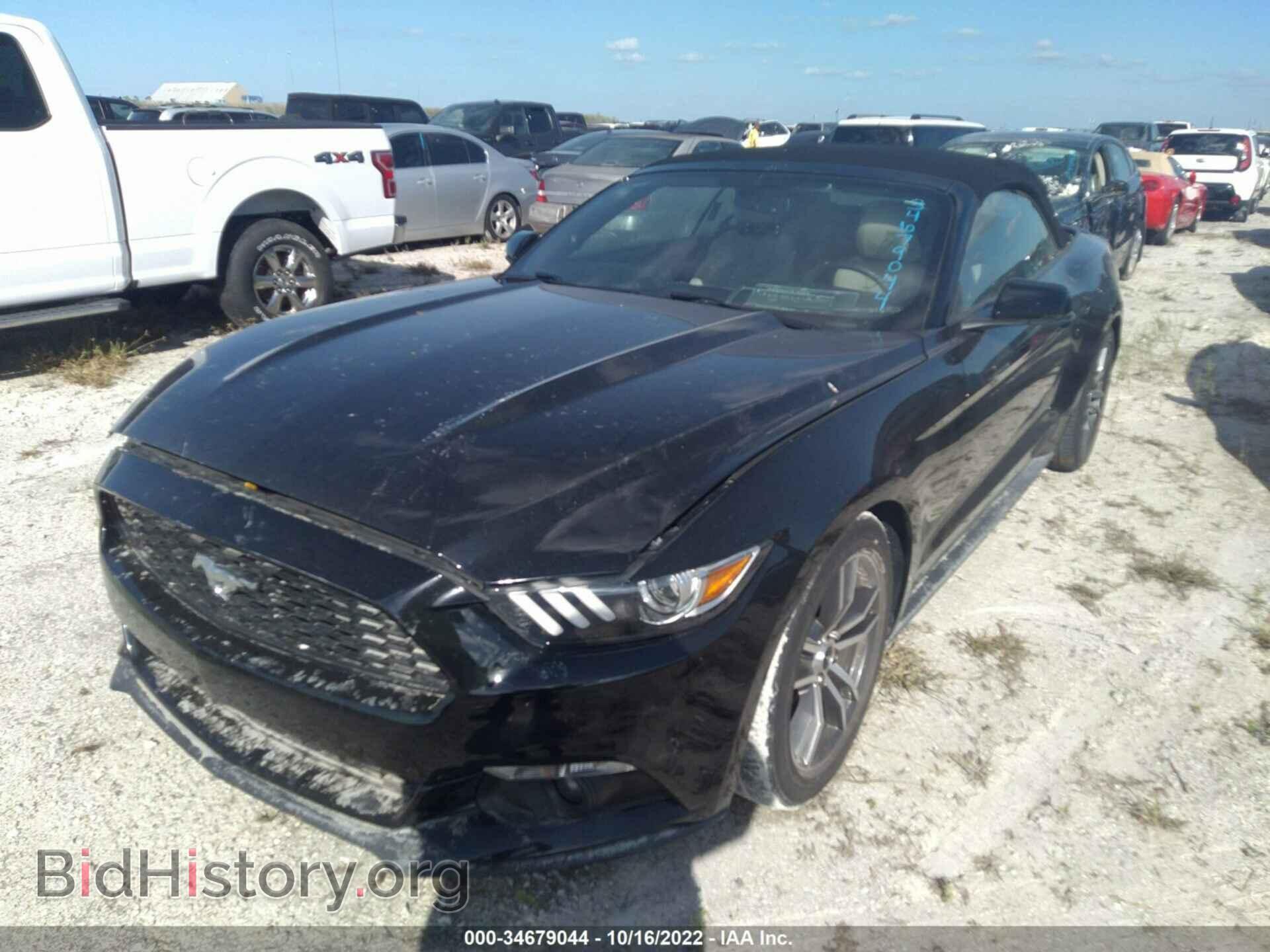 2016 FORD MUSTANG - VIN: 1FATP8UH1G5265570 - Фото 2