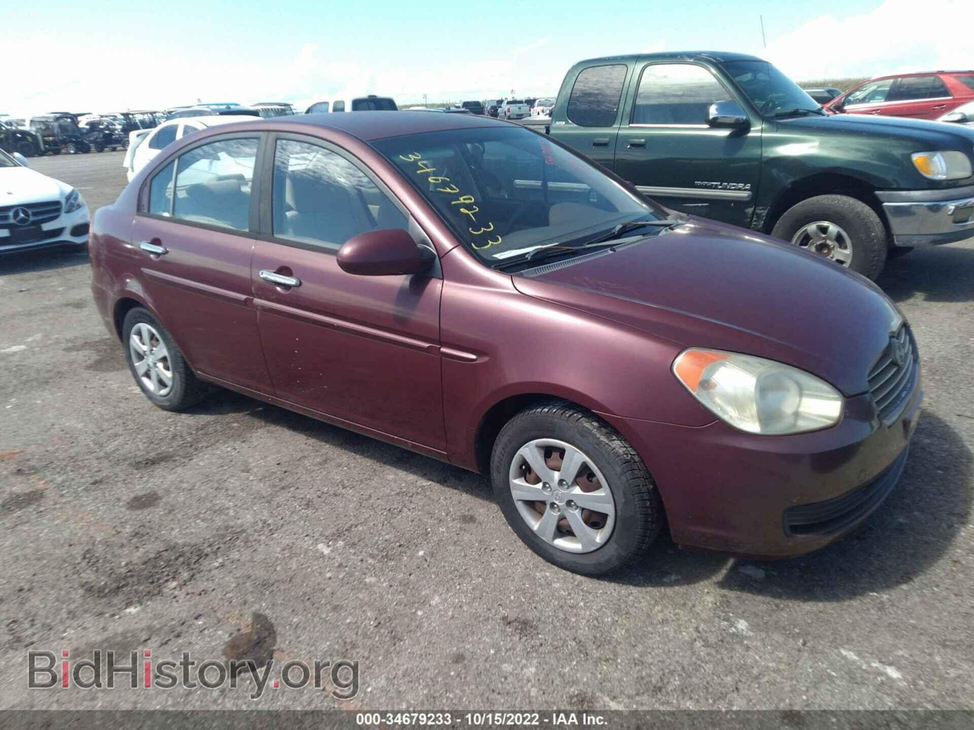 Photo KMHCN46C88U242526 - HYUNDAI ACCENT 2008