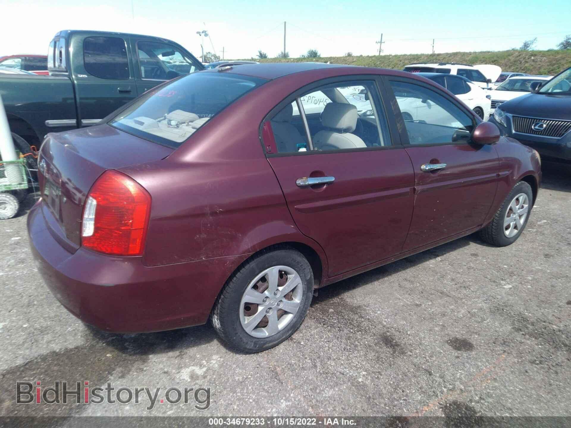 2008 HYUNDAI ACCENT - VIN: KMHCN46C88U242526 - Фото 4