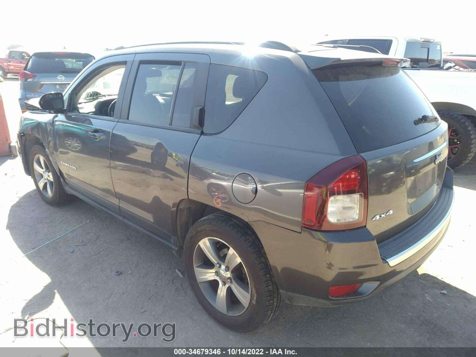 2017 JEEP COMPASS - VIN: 1C4NJDEB2HD129124 - Фото 3