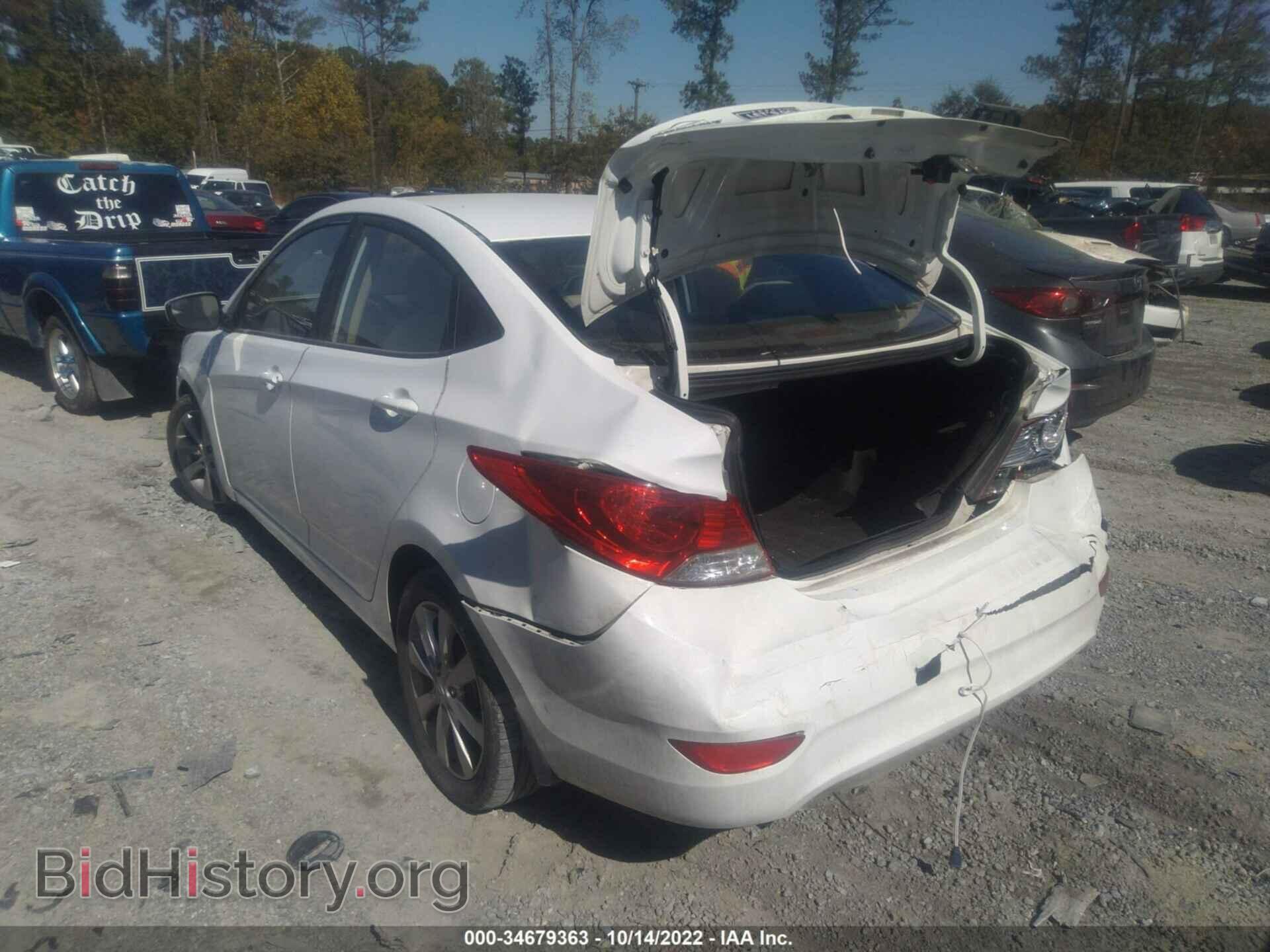 2014 HYUNDAI ACCENT - VIN: KMHCU4AE3EU769476 - Фото 3