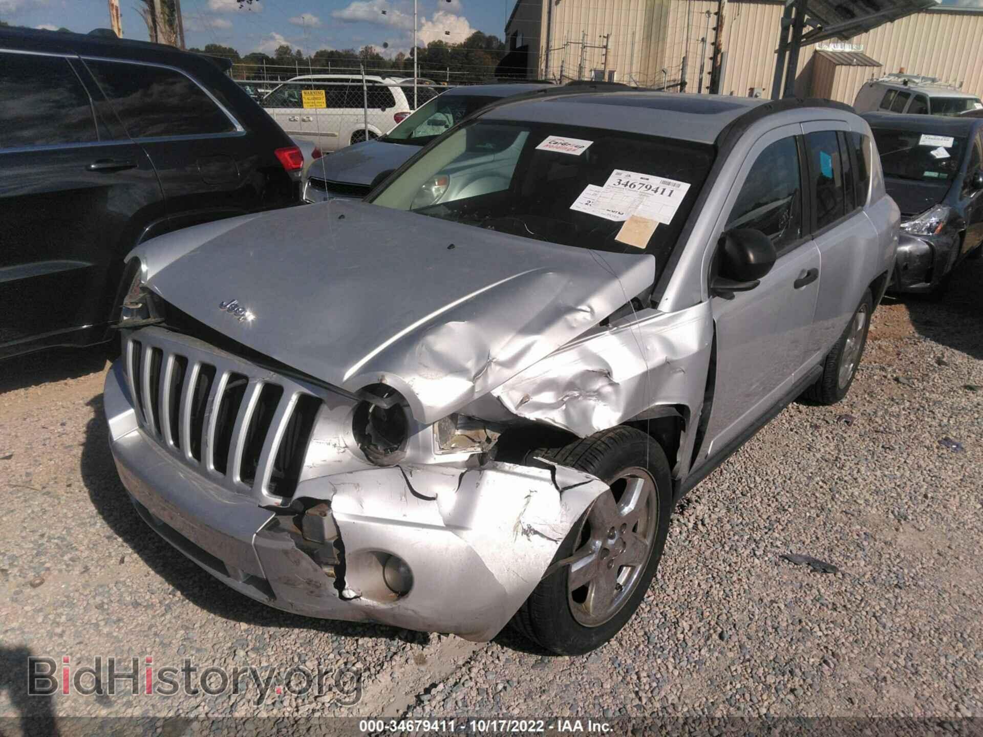 2007 JEEP COMPASS - VIN: 1J8FF57WX7D193544 - Фото 2