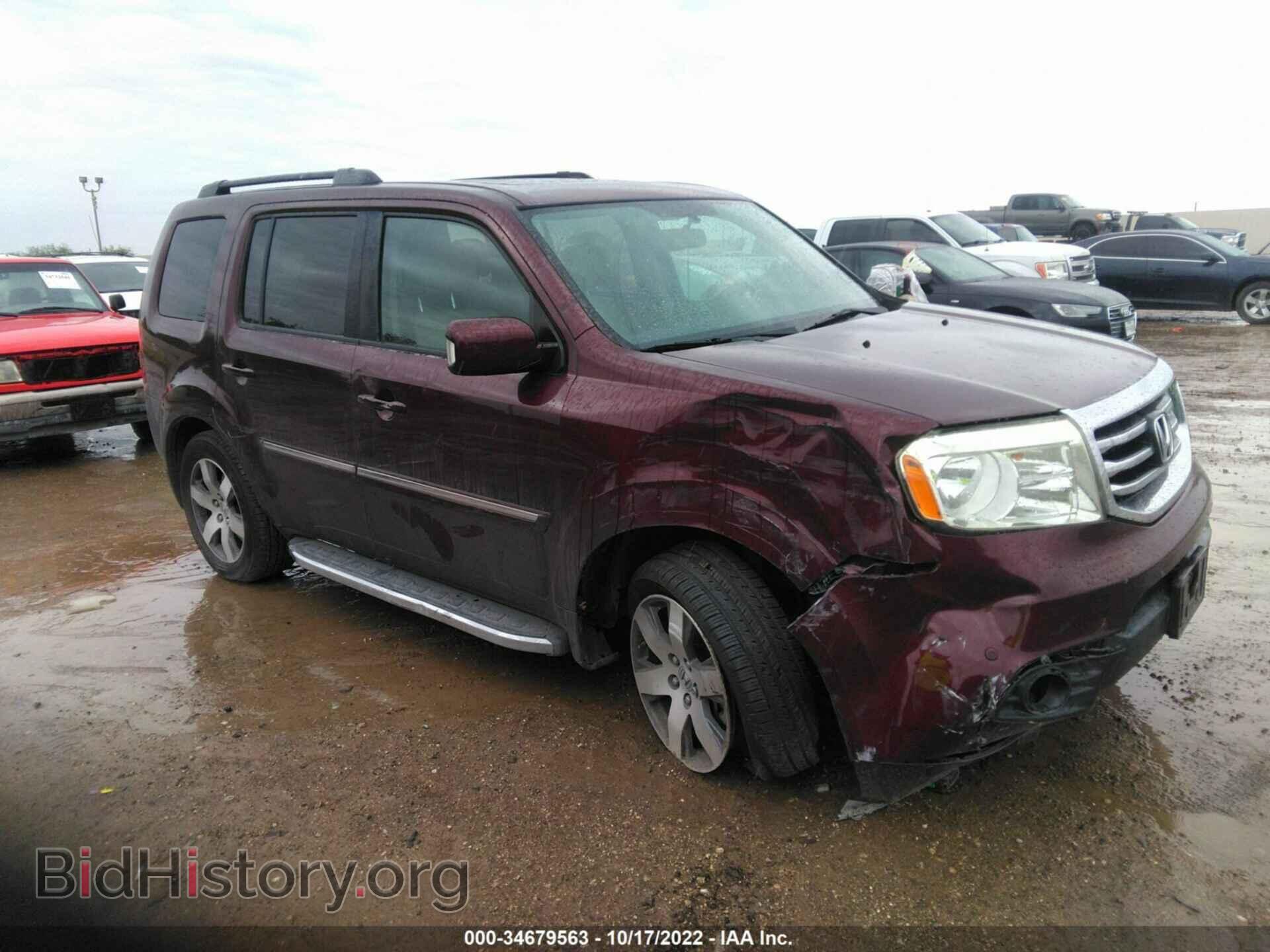 Photo 5FNYF4H90DB064817 - HONDA PILOT 2013