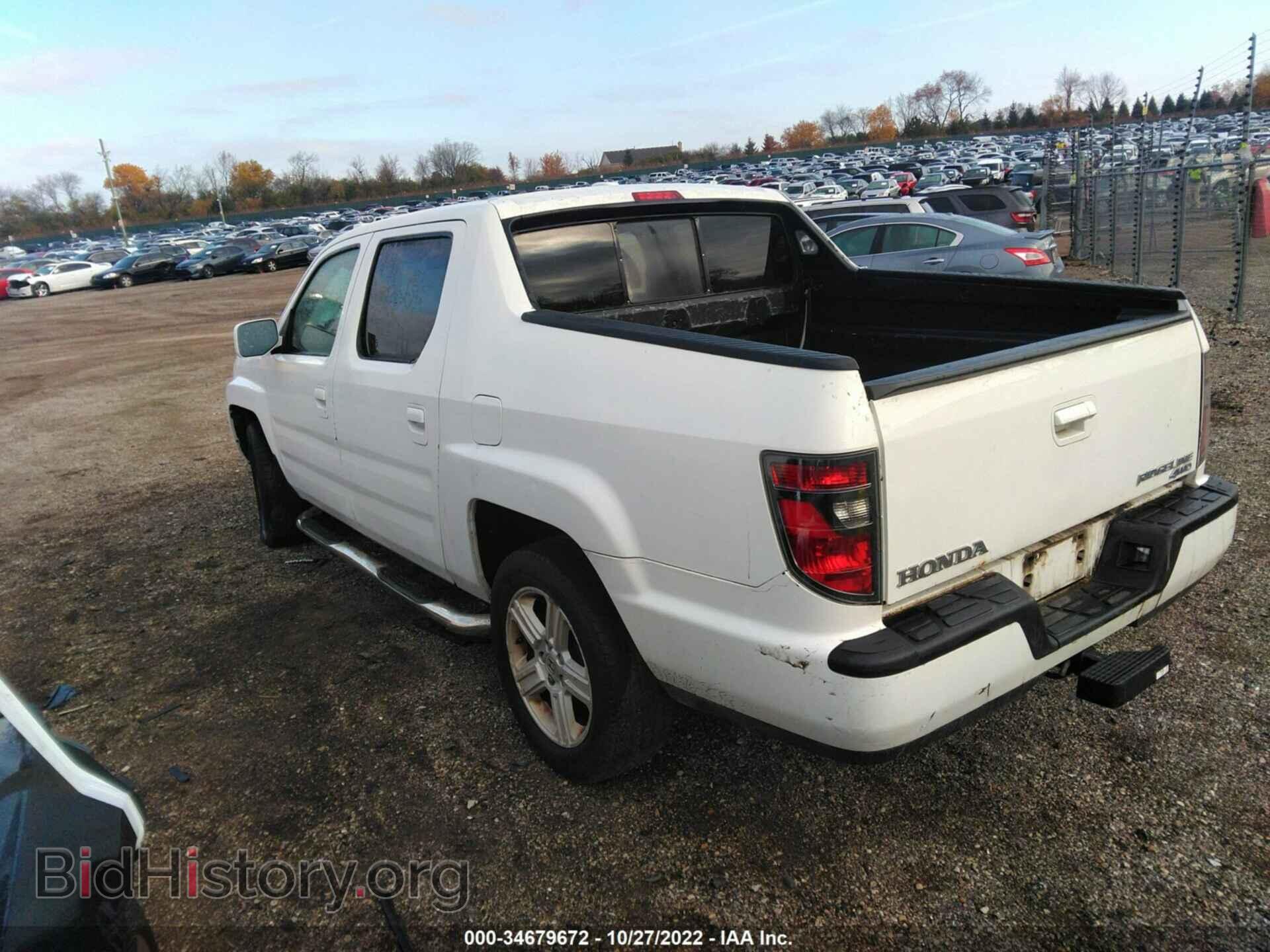 2014 HONDA RIDGELINE - VIN: 5FPYK1F58EB008885 - Фото 3