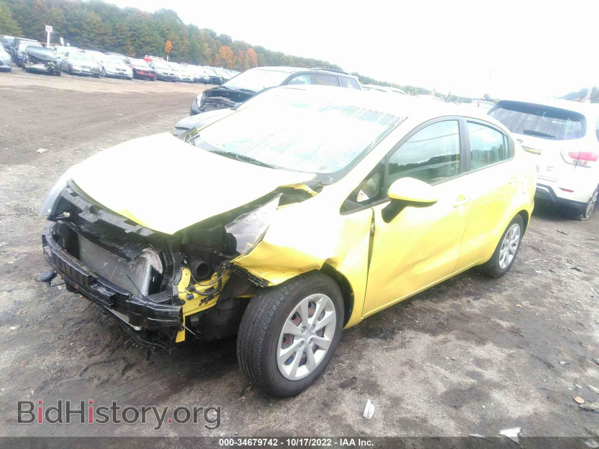 2016 KIA RIO - VIN: KNADM4A33G6659491 - Фото 2