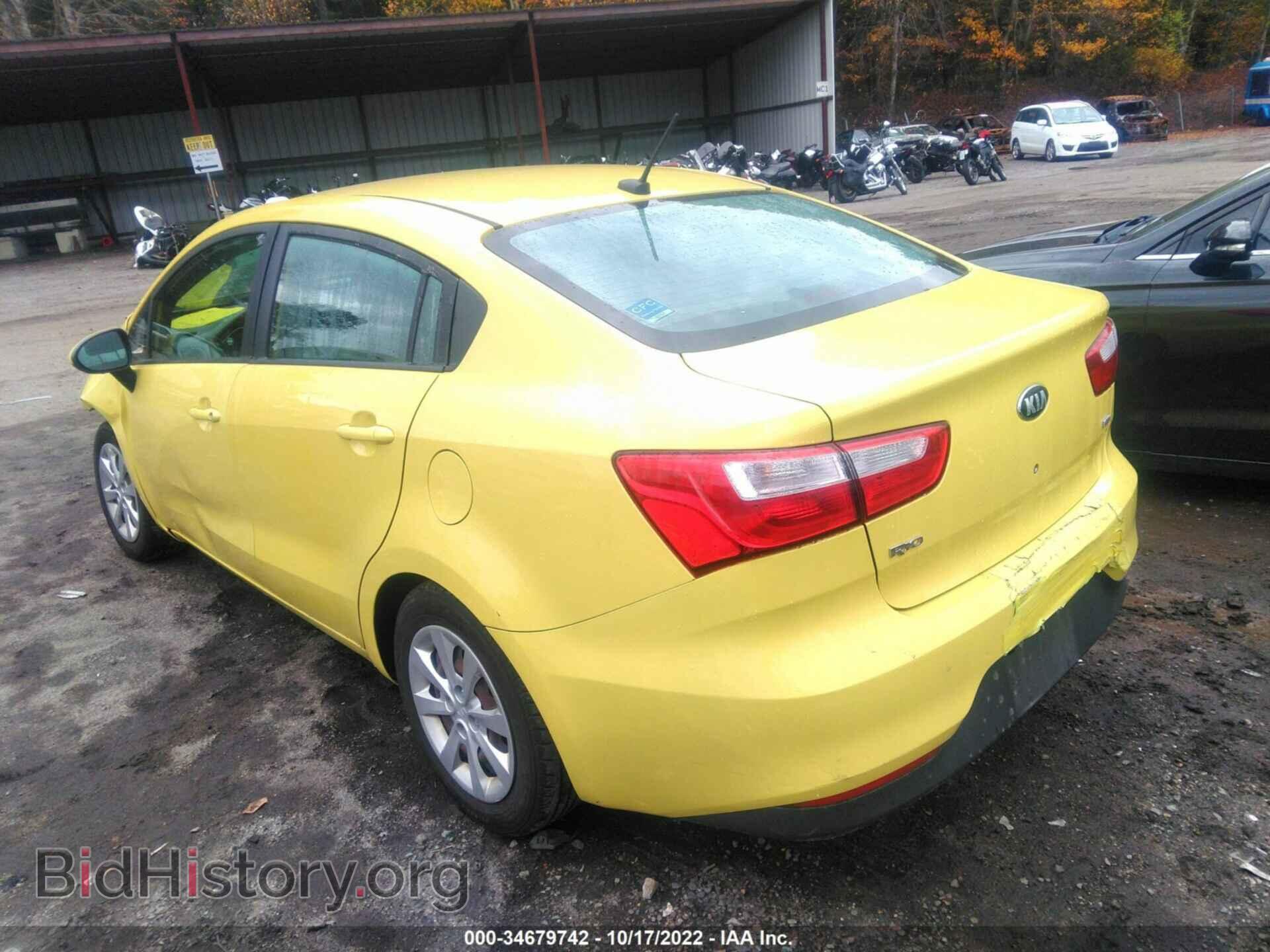 2016 KIA RIO - VIN: KNADM4A33G6659491 - Фото 3