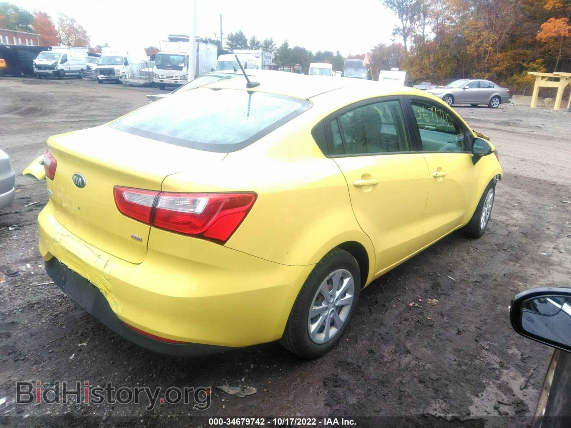 2016 KIA RIO - VIN: KNADM4A33G6659491 - Фото 4