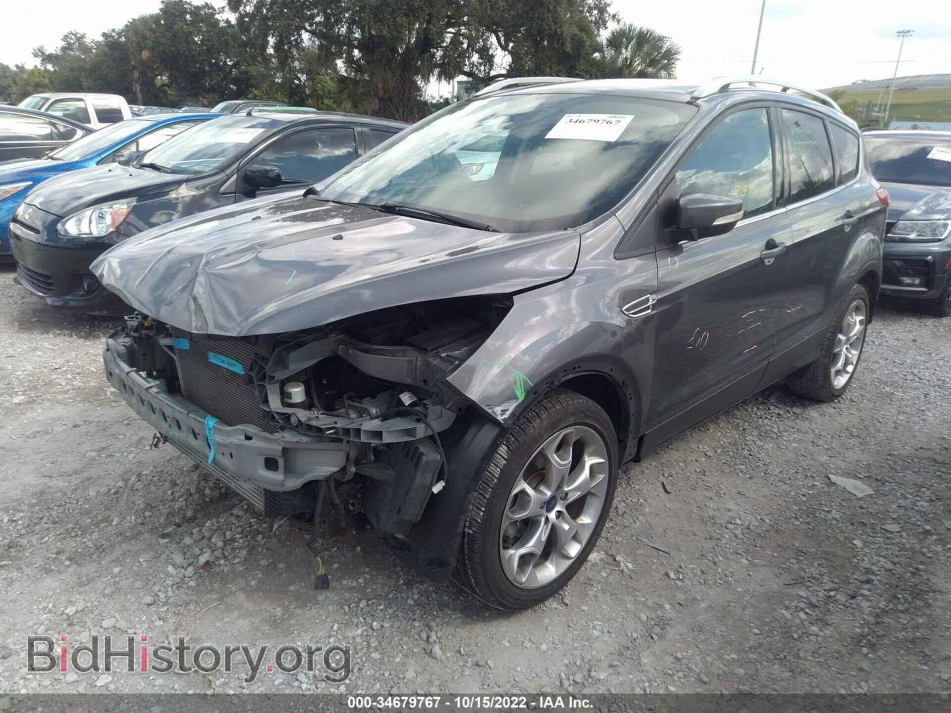 2014 FORD ESCAPE - VIN: 1FMCU9J93EUA37607 - Фото 2
