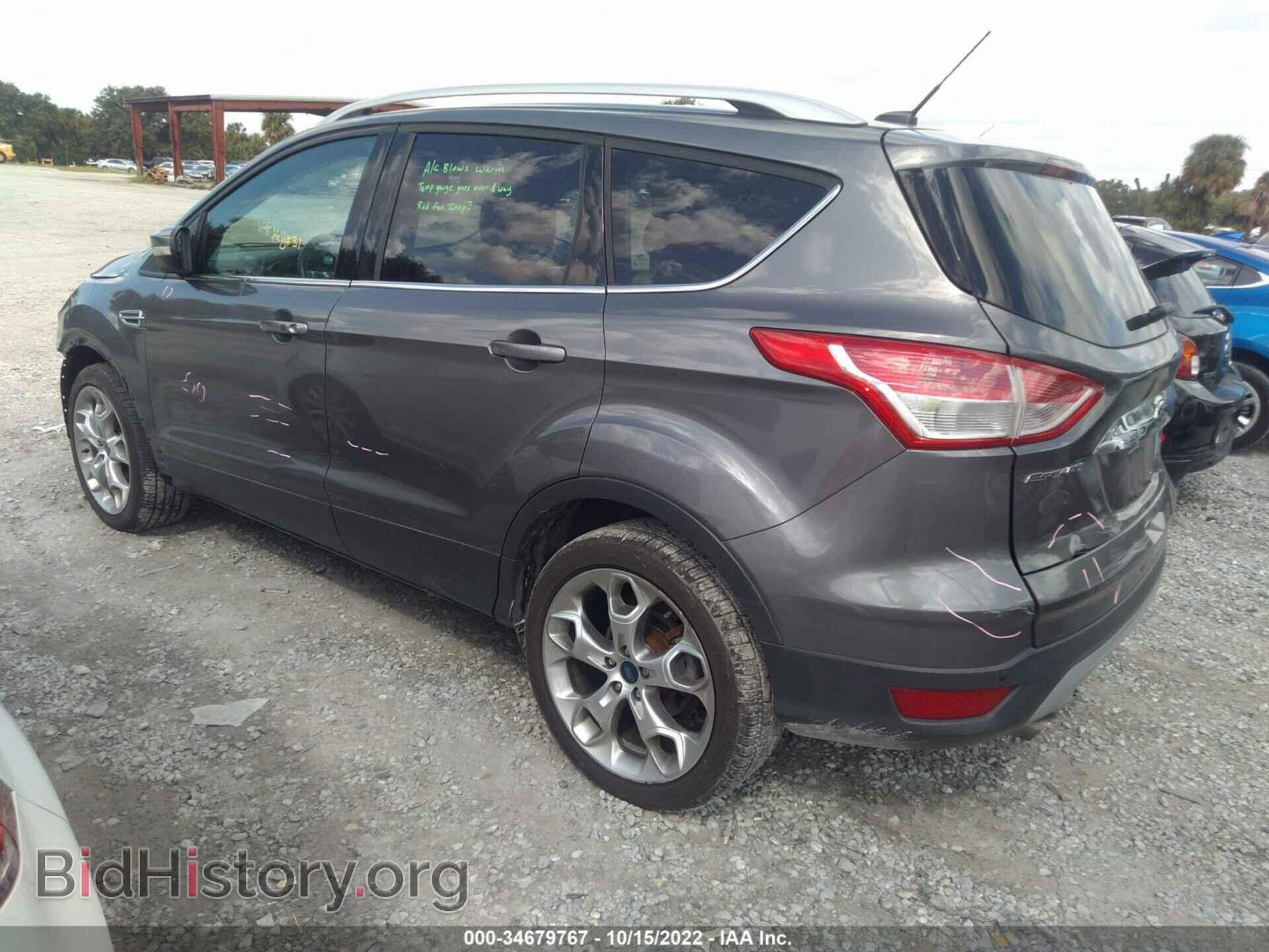 2014 FORD ESCAPE - VIN: 1FMCU9J93EUA37607 - Фото 3