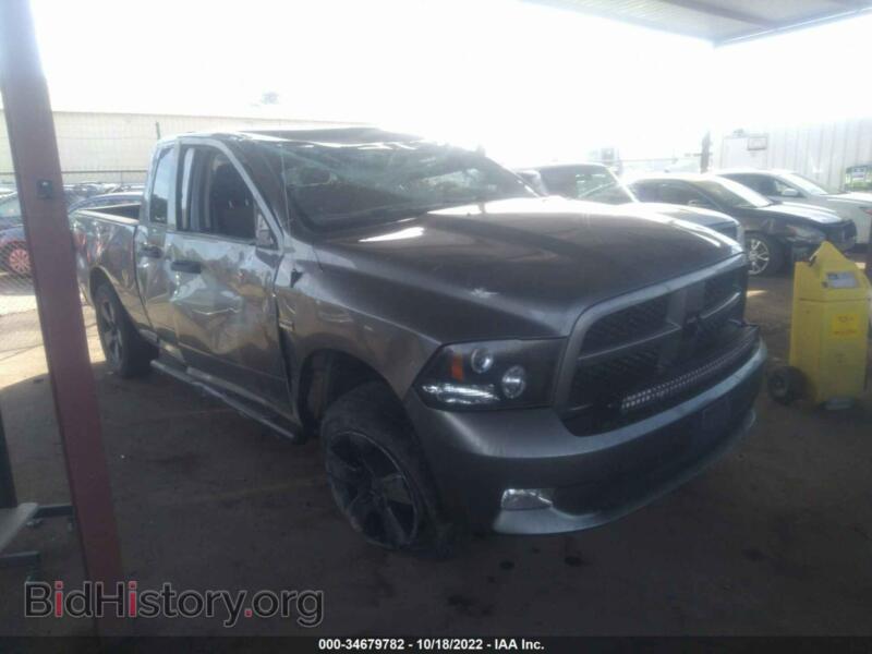 2012 RAM 1500 Express (VIN 1C6RD7FT2CS142193) — фото 1 из 11, IAAI, повреждение: опрокидывание