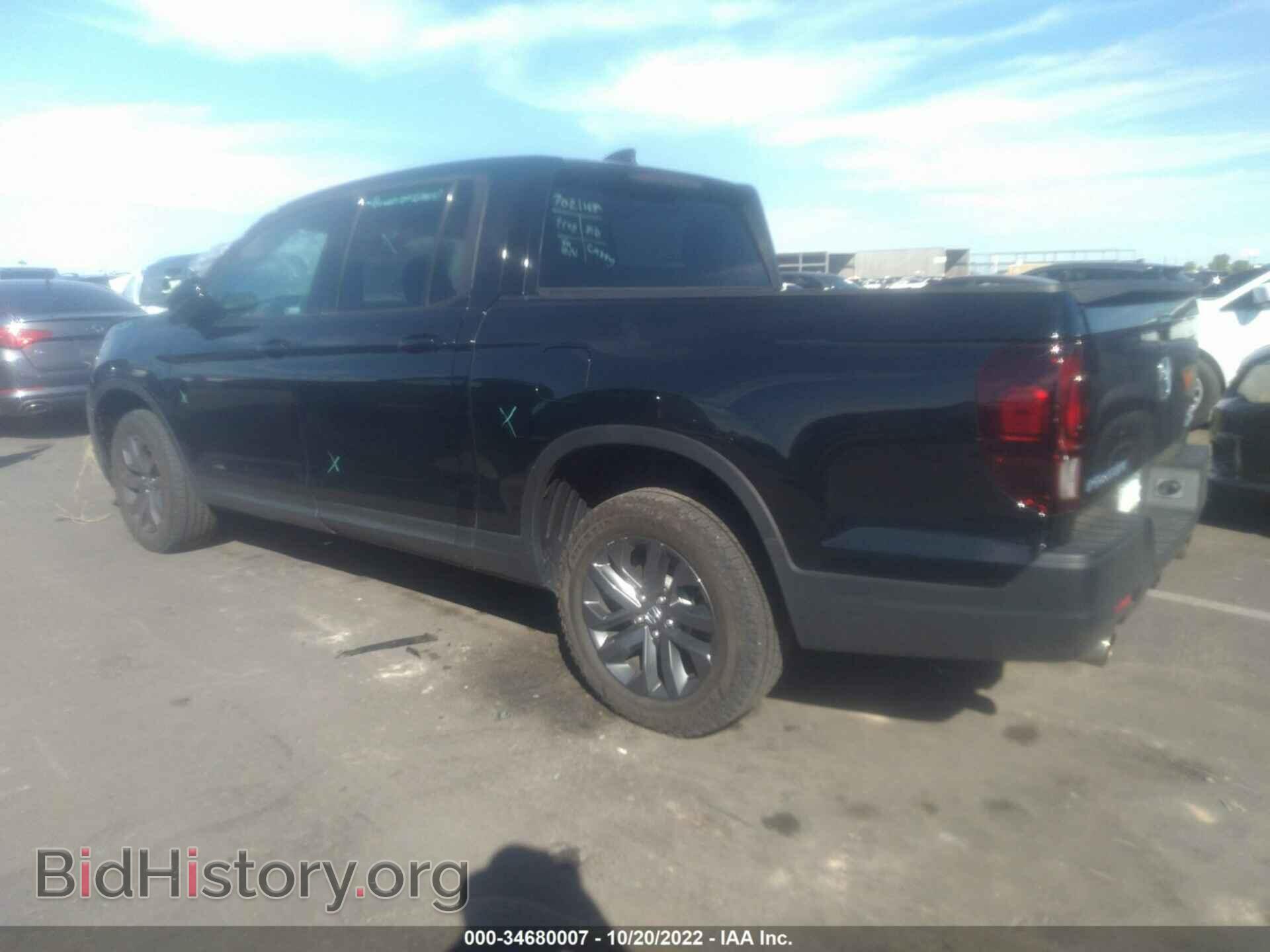 2021 HONDA RIDGELINE - VIN: 5FPYK3F17MB003359 - Фото 3