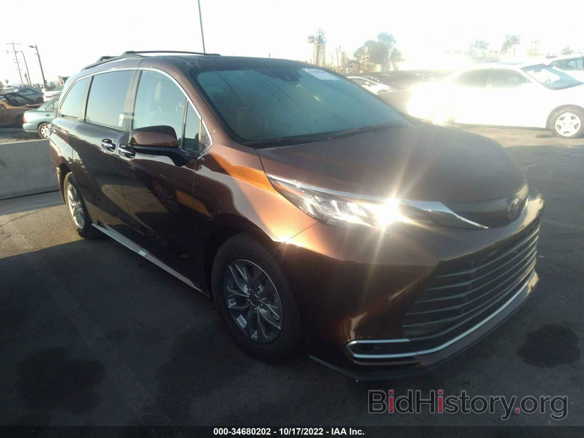 Photo 5TDJRKEC5NS122219 - TOYOTA SIENNA 2022