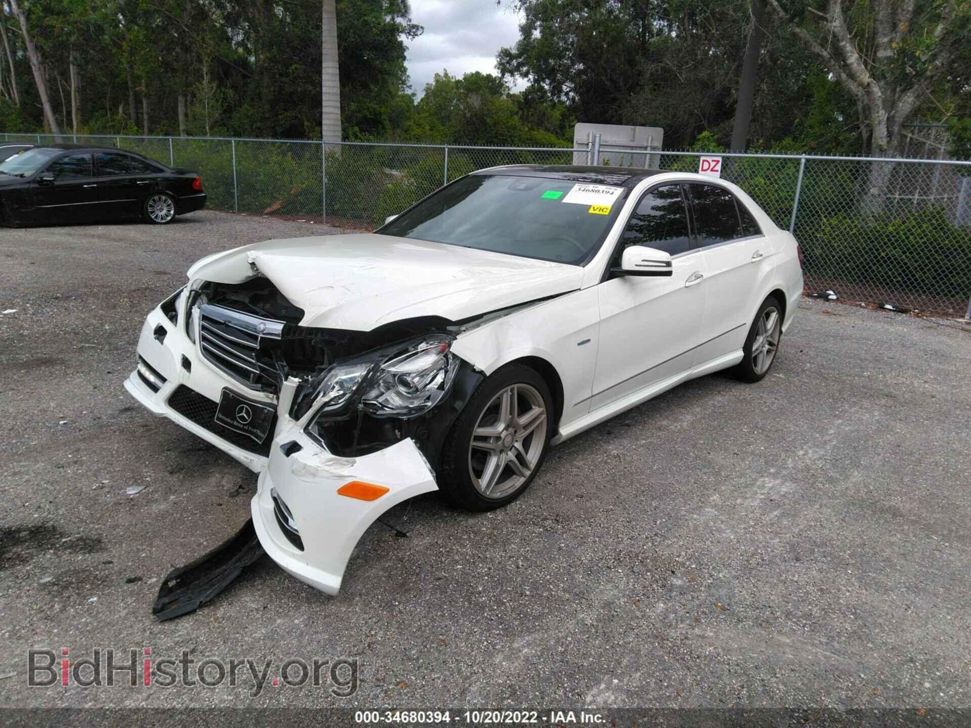 2012 MERCEDES-BENZ E-CLASS - VIN: WDDHF5KB2CA626909 - Фото 2