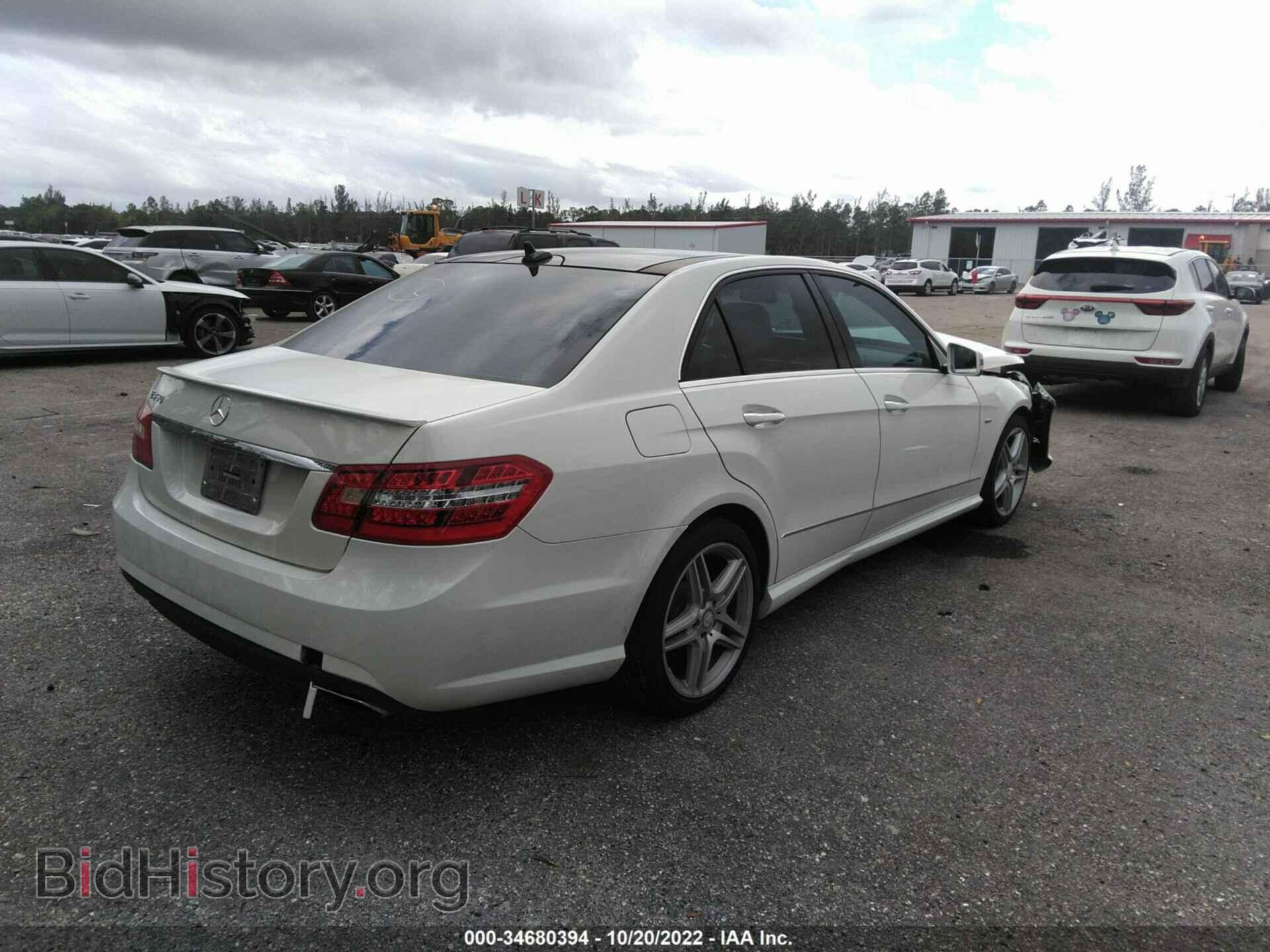 2012 MERCEDES-BENZ E-CLASS - VIN: WDDHF5KB2CA626909 - Фото 4