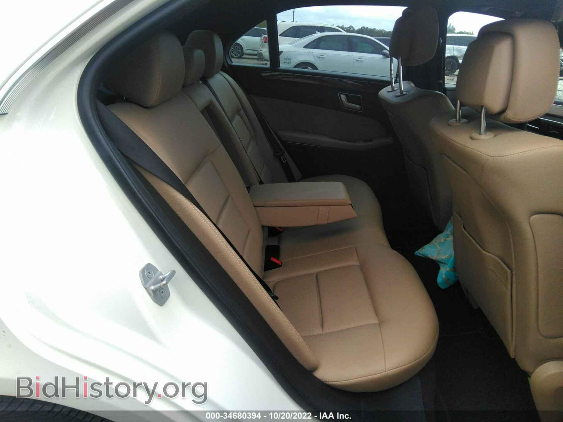 2012 MERCEDES-BENZ E-CLASS - VIN: WDDHF5KB2CA626909 - Фото 8