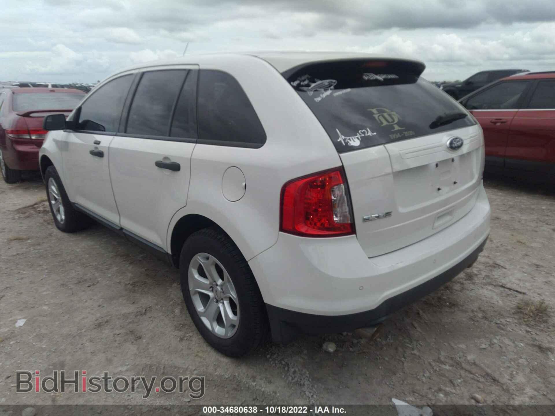 2013 FORD EDGE - VIN: 2FMDK4GC2DBB97594 - Фото 3