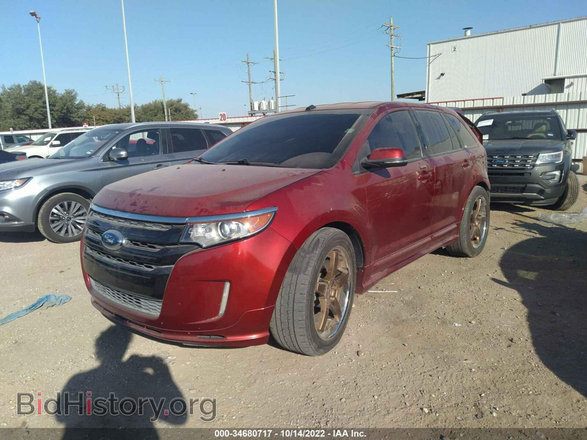 2013 FORD EDGE - VIN: 2FMDK4AK6DBC64584 - Фото 2