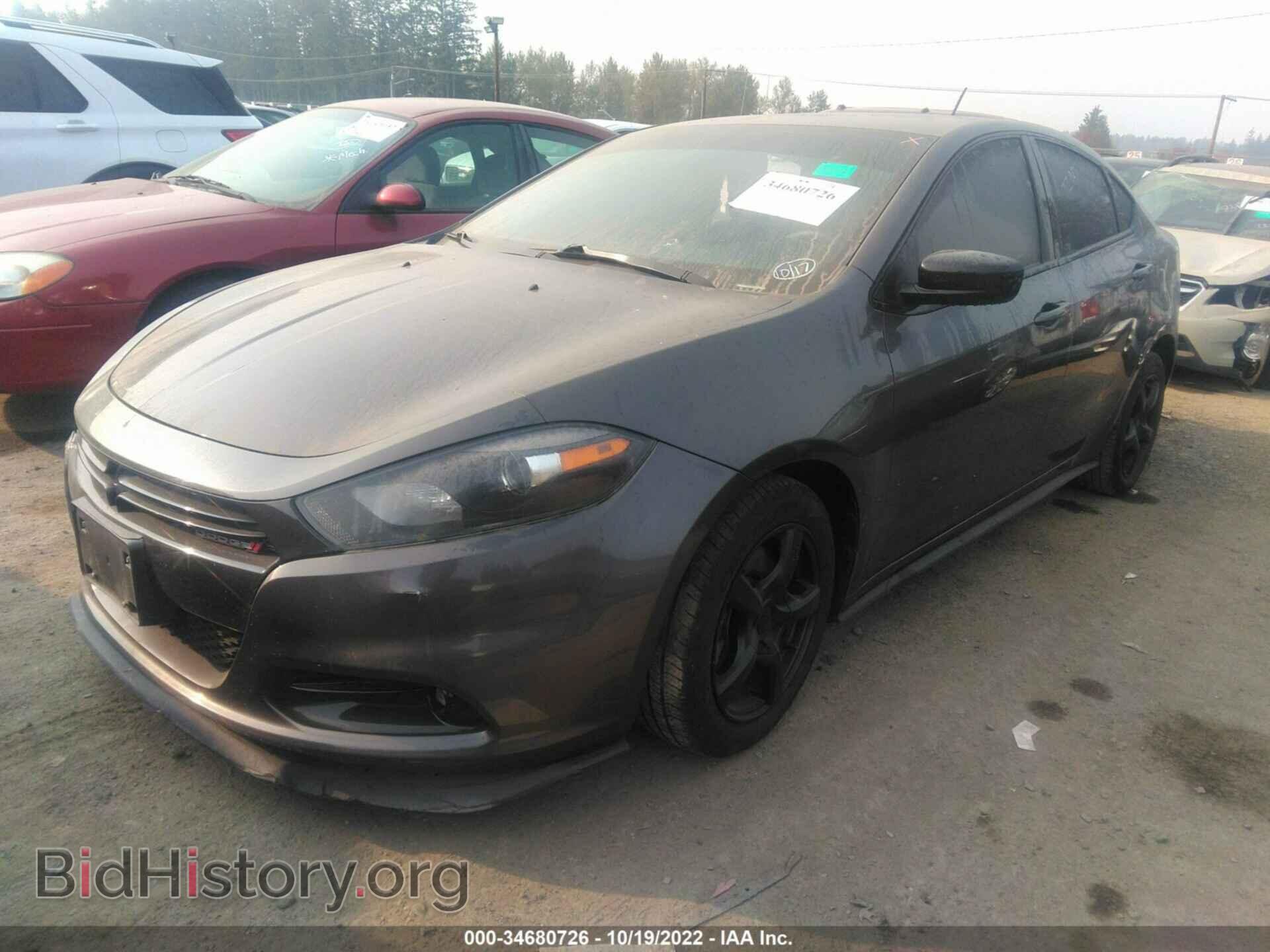 2015 DODGE DART - VIN: 1C3CDFBB5FD378002 - Фото 2