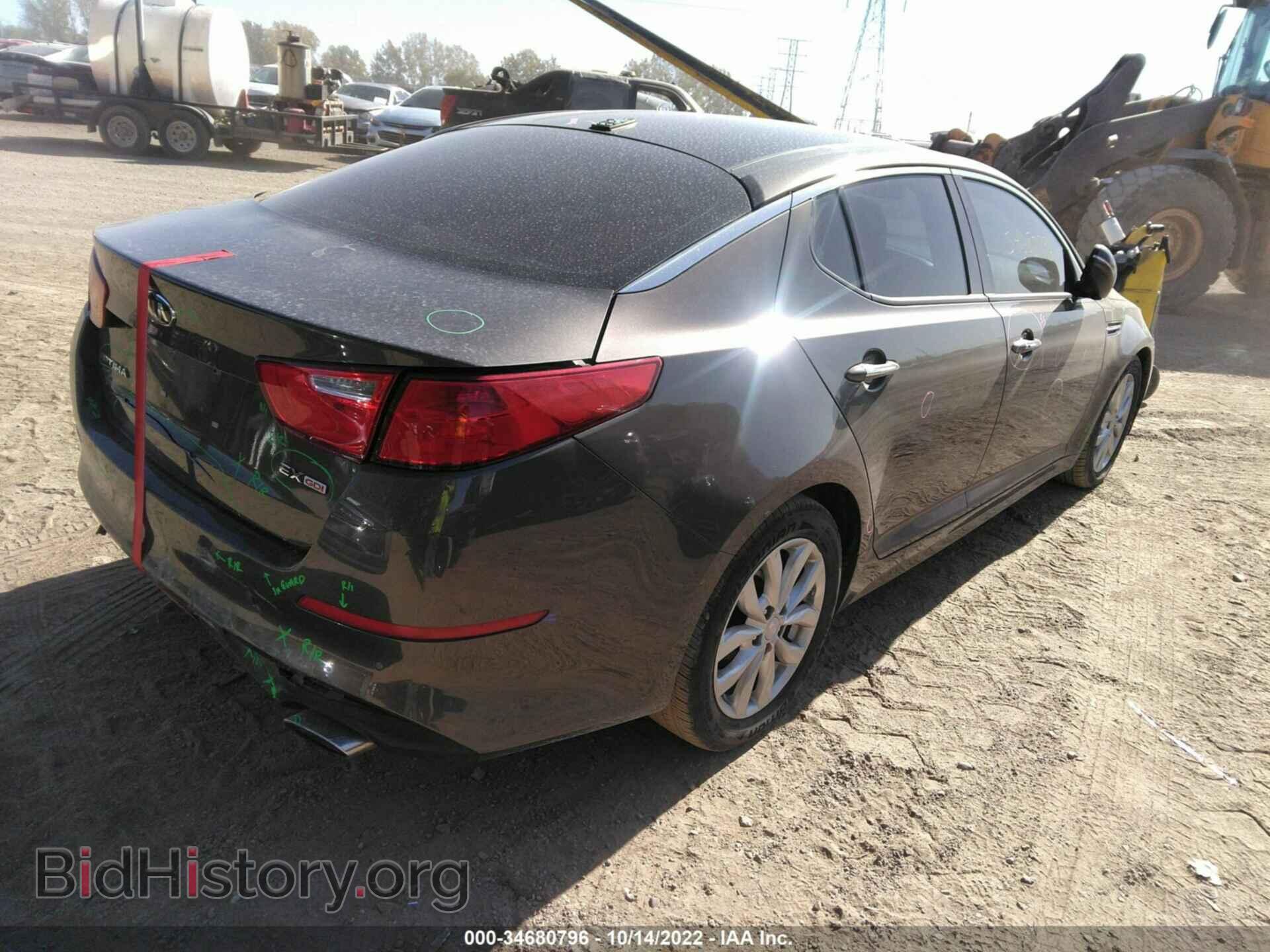 2014 KIA OPTIMA - VIN: 5XXGN4A77EG326421 - Photo 4
