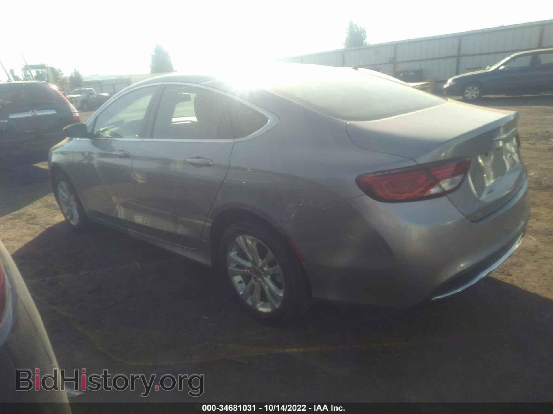2015 CHRYSLER 200 - VIN: 1C3CCCAB2FN714038 - Фото 3