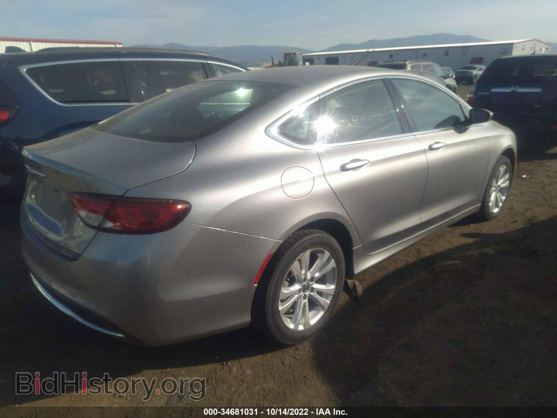 2015 CHRYSLER 200 - VIN: 1C3CCCAB2FN714038 - Фото 4