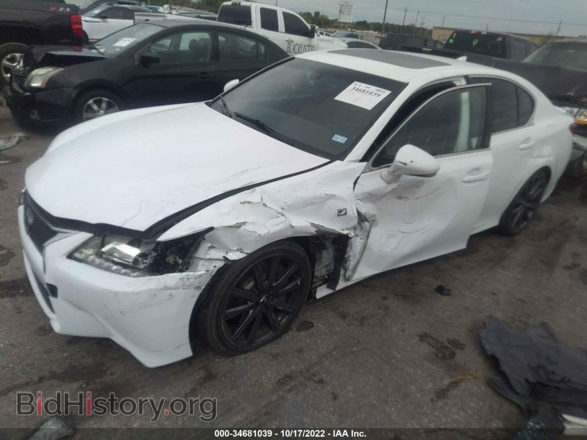 2015 LEXUS GS 350 - VIN: JTHBE1BLXFA009250 - Фото 2