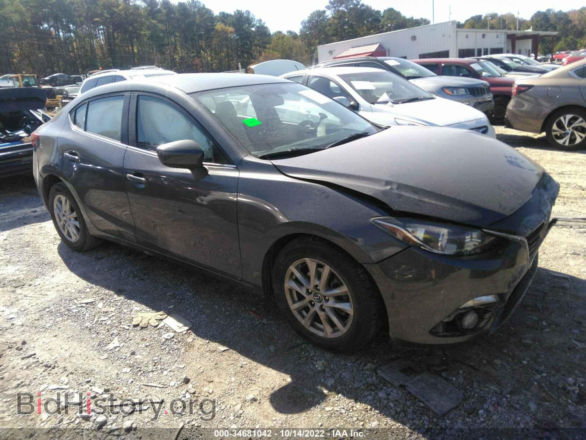 Photo JM1BM1W71G1344402 - MAZDA MAZDA3 2016