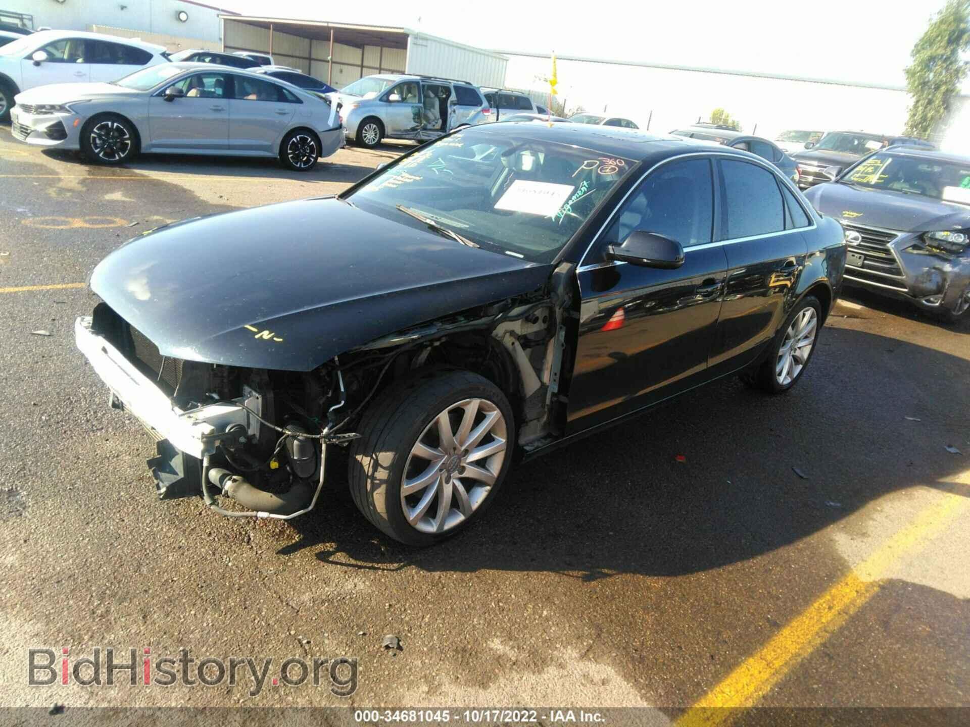 2013 AUDI A4 - VIN: WAUEFAFL2DN033079 - Фото 2