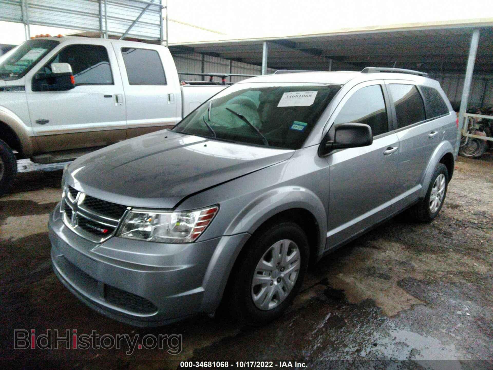 2016 DODGE JOURNEY - VIN: 3C4PDCAB9GT162730 - Фото 2