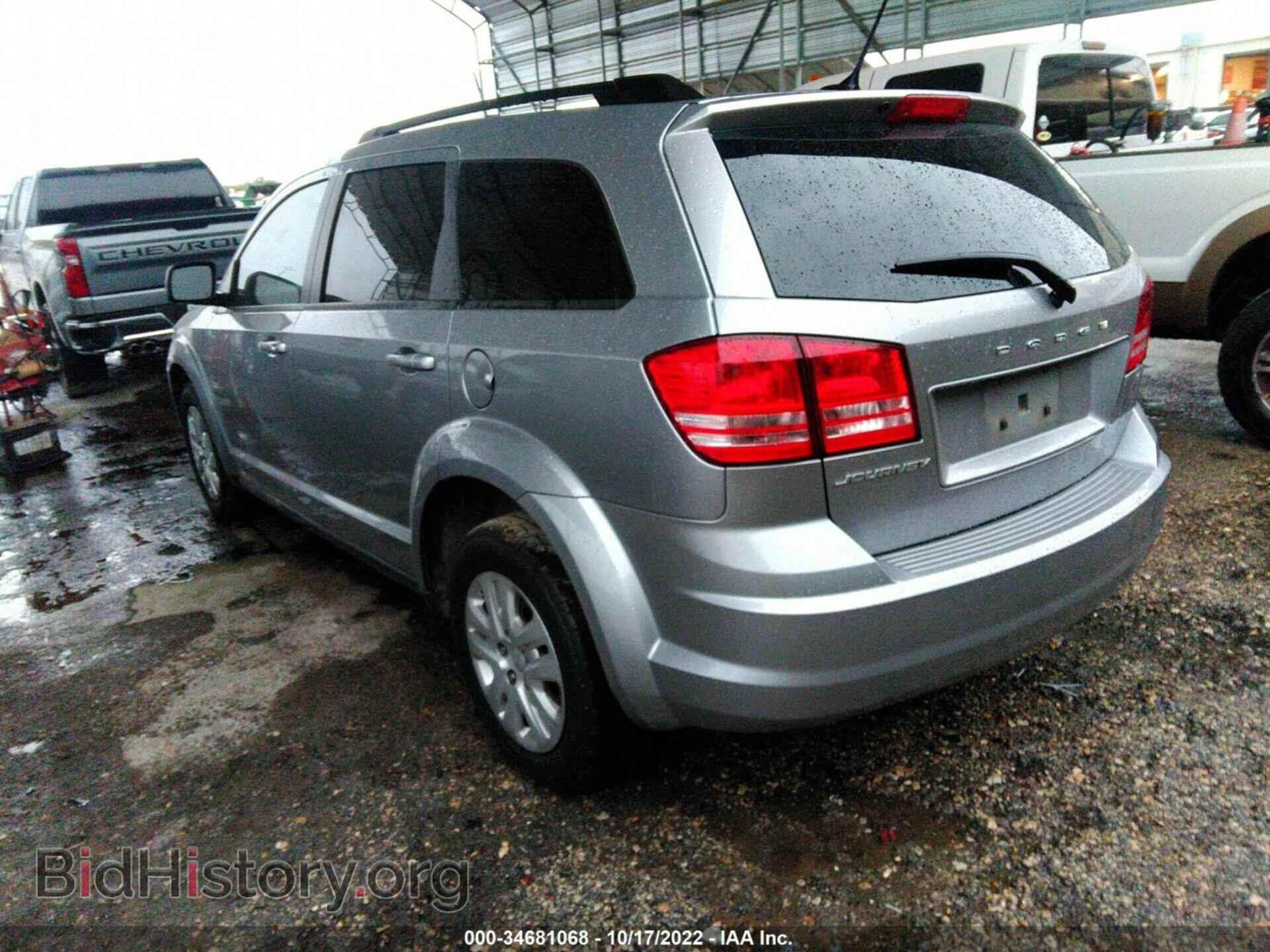 2016 DODGE JOURNEY - VIN: 3C4PDCAB9GT162730 - Фото 3